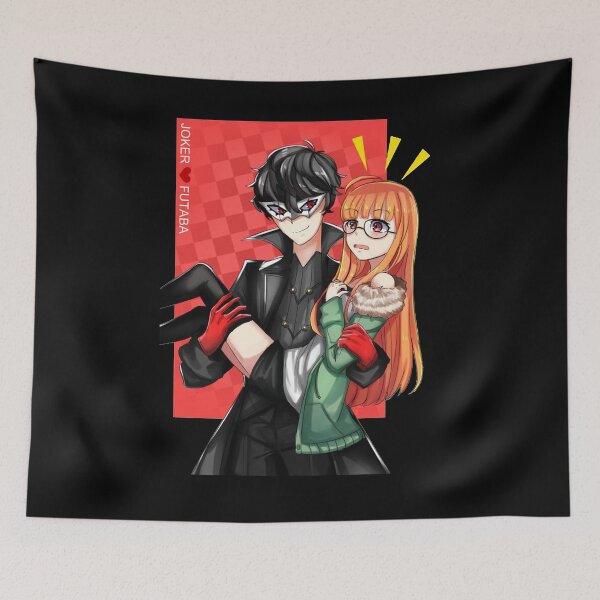 Item preview, Persona 5 Futaba & Joker designed and sold by catherinemarion.