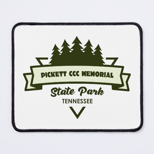 Item preview, Pickett CCC Memorial State Park Tennessee Trees And Ribbon designed and sold by bivenart.