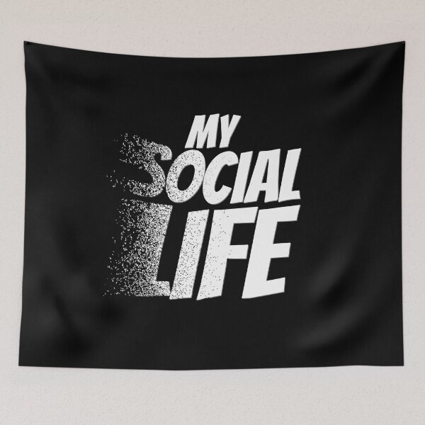 Item preview, Social Life Disintegration Meme designed and sold by BlueRockDesigns.