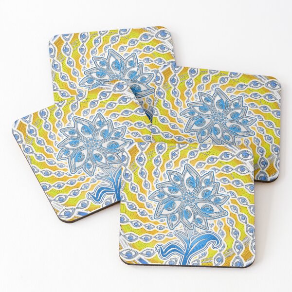 Item preview, EyeMandalaFlower2 designed and sold by Klaus Bremner (Autotelic Art).