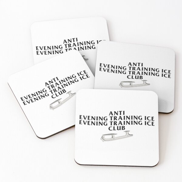 Item preview, Anti Evening Training Ice Evening Training Ice Club Black designed and sold by DeadIceSkating.