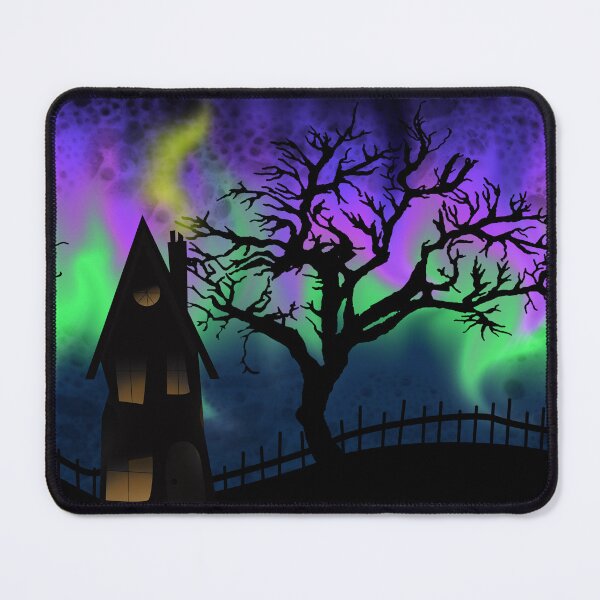 Item preview, Haunted House designed and sold by Mom of Huskies.