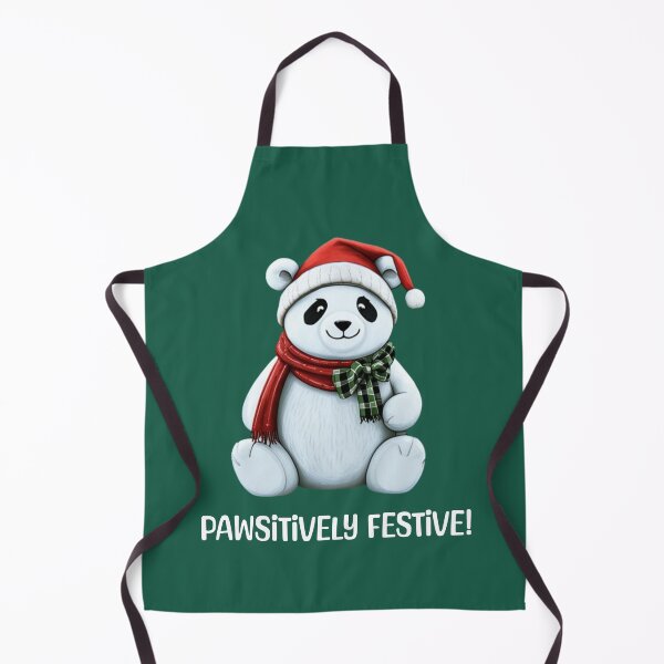 Item preview, PAWSITIVELY FESTIVE!, PAWSITIVELY FESTIVE!, Gift panda loving kids, Christmas gift you panda loving kids, cute panda designed and sold by DekoDesignsHub.