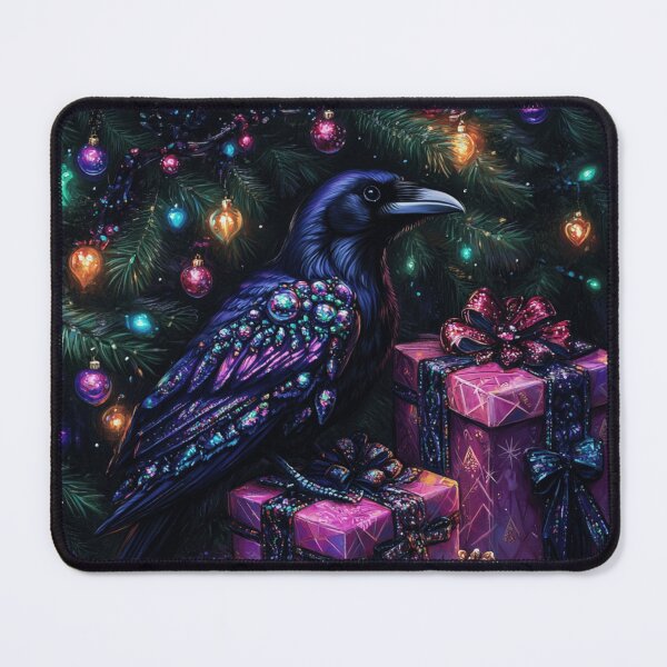 Item preview, Blingy Raven designed and sold by Nocturne Paws.