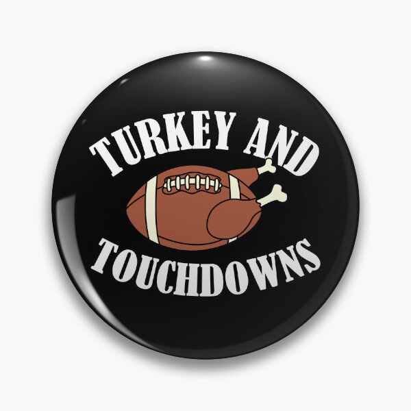 Item preview, Turkey And Touchdowns Thanksgiving designed and sold by NQArtist.