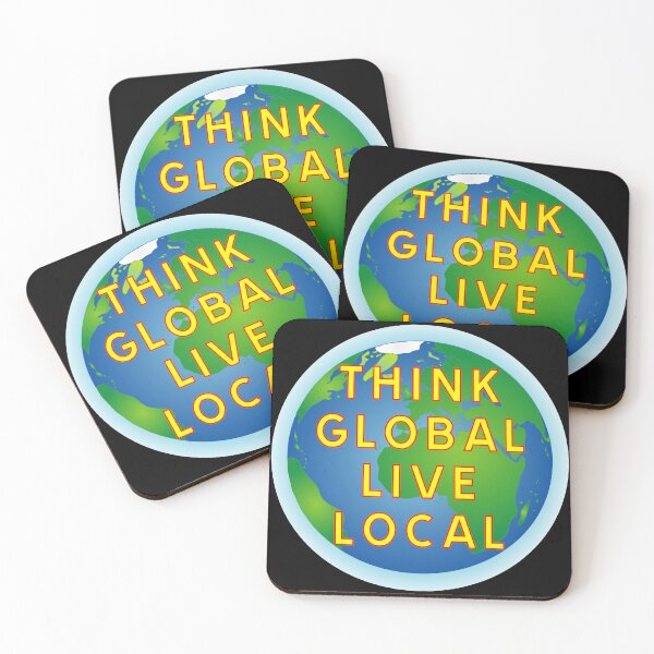 Item preview, Think global live local designed and sold by ALF2023.