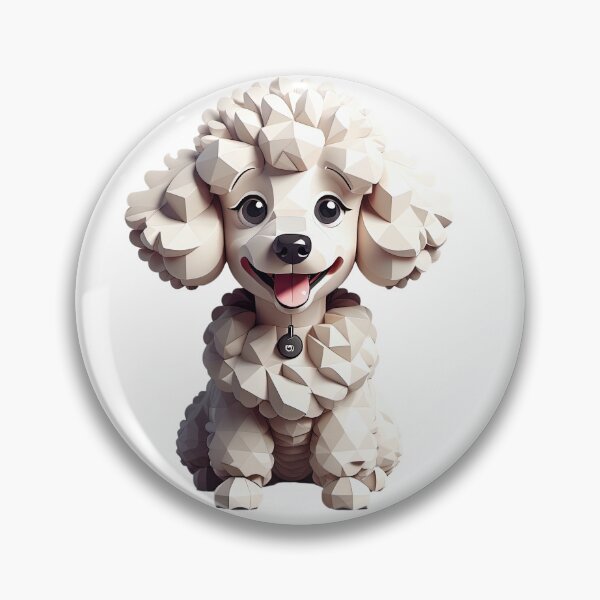 Item preview, Adorable Geometric Poodle Artwork designed and sold by KiEgon.