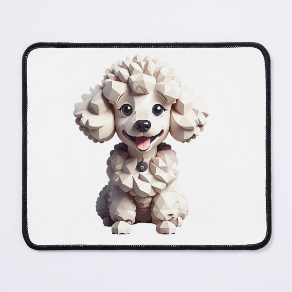 Item preview, Adorable Geometric Poodle Artwork designed and sold by KiEgon.