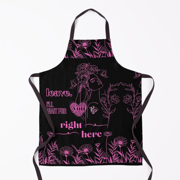Item preview, Flower lady who waits for you (black and pink) designed and sold by ProsetoPrint.