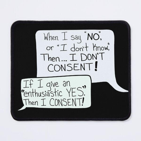 Item preview, True Consent designed and sold by PyroAshes.