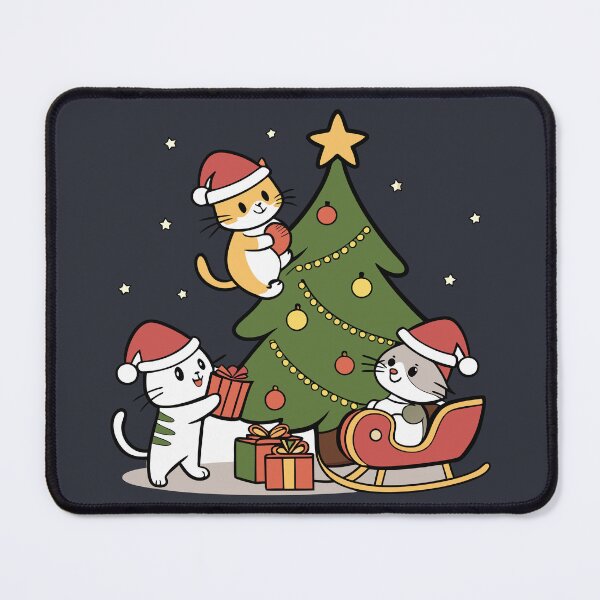 Item preview, Christmas Cat Squad designed and sold by Myghoust.