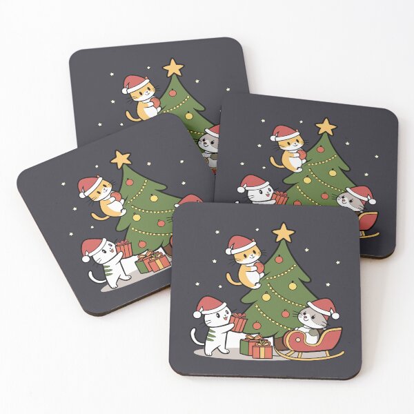 Item preview, Christmas Cat Squad designed and sold by Myghoust.