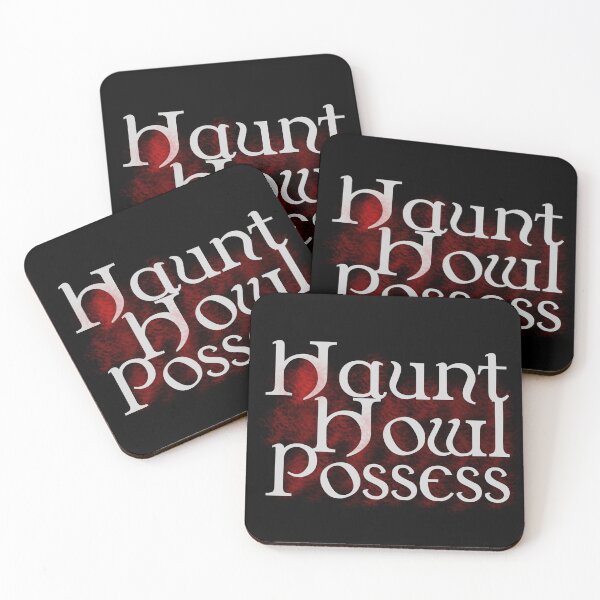 Item preview, Haunt Howl Possess designed and sold by LeatherRebel75.