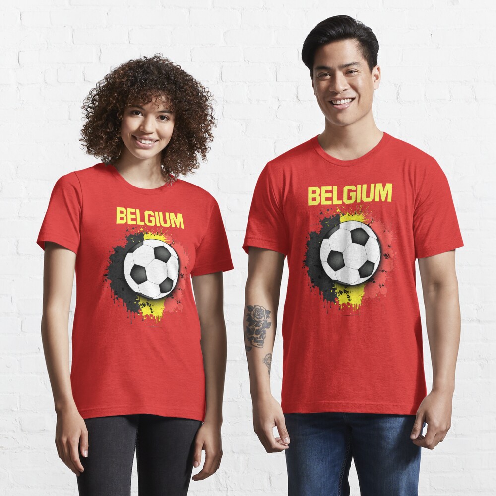 Belgium Soccer Shirt - Belgium Football Shirt Essential T-Shirt for Sale  by Galvanized
