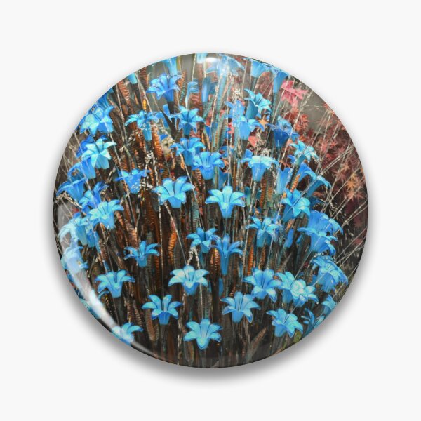 Item preview, Beautiful Blue Flower Fountain designed and sold by MangoSeeds.