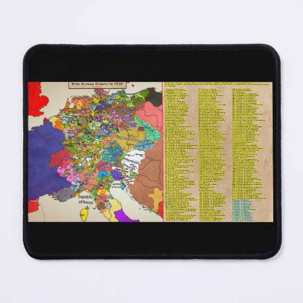 Item preview, Map of the Holy Roman Empire in 1337 designed and sold by Stefan Z..
