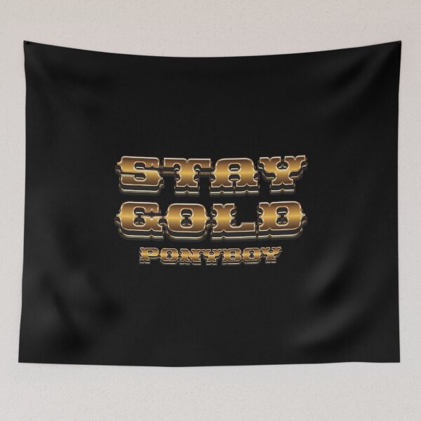 Item preview, Stay Gold Ponyboy - 80s Movie Quote designed and sold by Whimsical  Thinker.