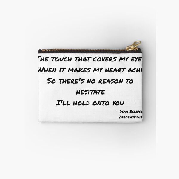 Item preview, Dear Eclipse By Zerobaseone Lyrics designed and sold by ArtRaftPro.
