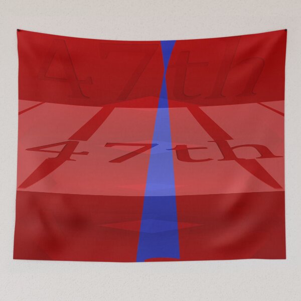 Item preview, Christmas Warmth 47th red blue tie designed and sold by Arttiiist.