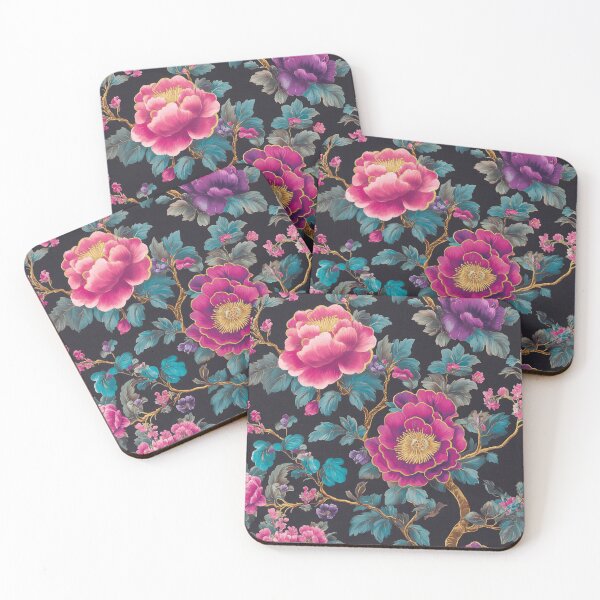 Item preview, Elegant Vintage Midnight Flowers designed and sold by GrinGalore.