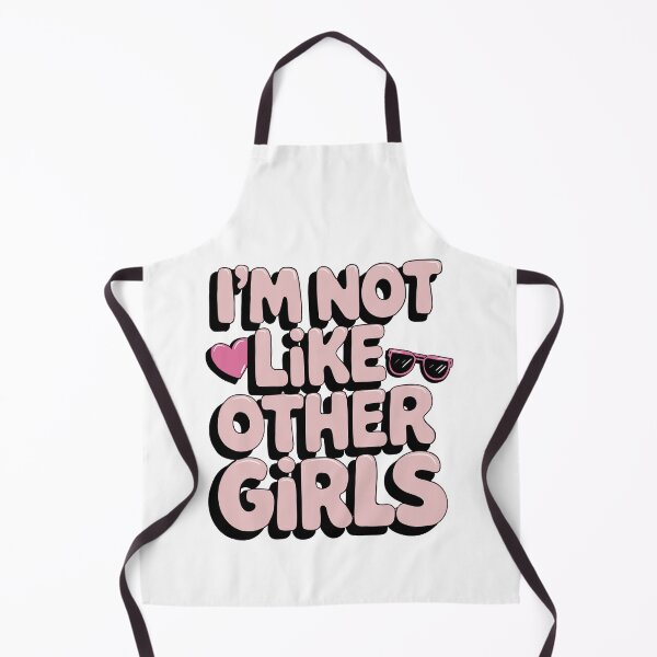 Item preview, i'm not like the other girls cute pink stickers designed and sold by Dospart.