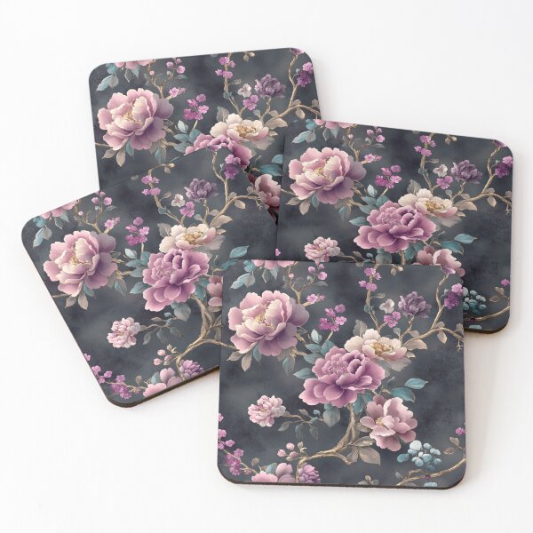 Item preview, Elegant Gentle Midnight Flowers designed and sold by GrinGalore.