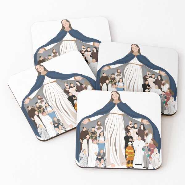 Item preview, blessed virgin mary decals designed and sold by Dominika Farkašová.