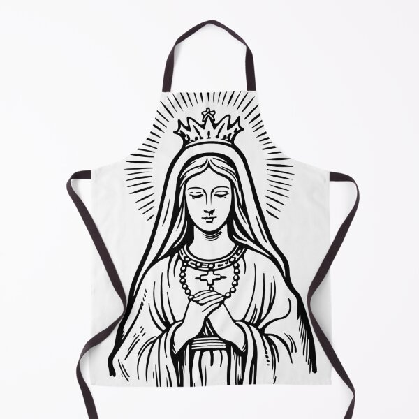 Item preview, Virgin Mary catholic faith sticker collection designed and sold by Dominika Farkašová.