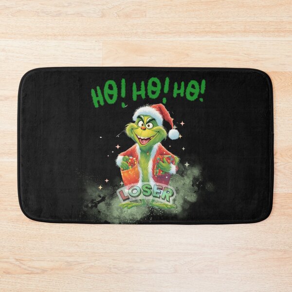 Item preview, Funny Green Grinch Loser Merry Christmas T-shirt Ho Ho Ho Gift Idea Grinch Face designed and sold by MarlenaMadlen.
