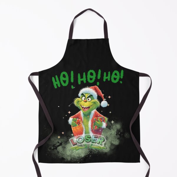 Item preview, Funny Green Grinch Loser Merry Christmas T-shirt Ho Ho Ho Gift Idea Grinch Face designed and sold by MarlenaMadlen.