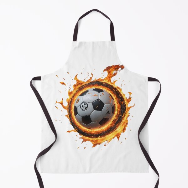 Item preview, Competitive spirit with football ball on fire designed and sold by Marcu Ioachim.
