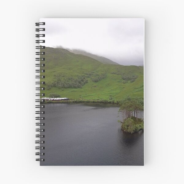 Item preview, Steam train passing Dumbledore's island designed and sold by Random Railways.