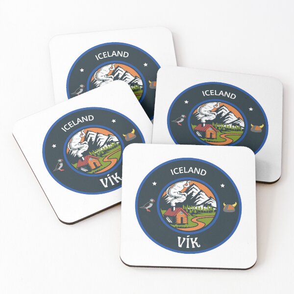 Item preview, Vík Iceland Blue Emblem designed and sold by World Designs.