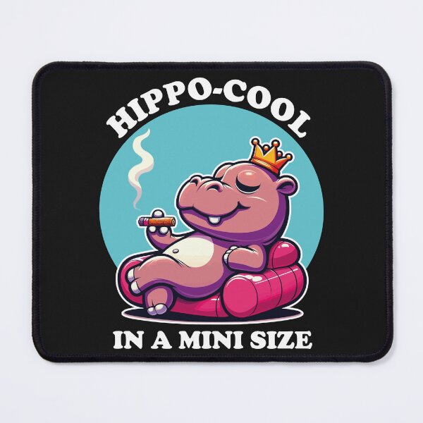 Item preview, Hippo Cool in a Mini Size designed and sold by jaiahshop.