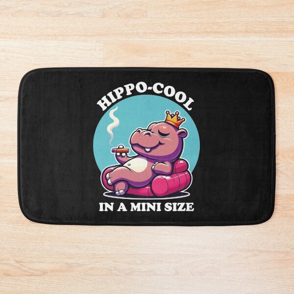 Item preview, Hippo Cool in a Mini Size designed and sold by jaiahshop.
