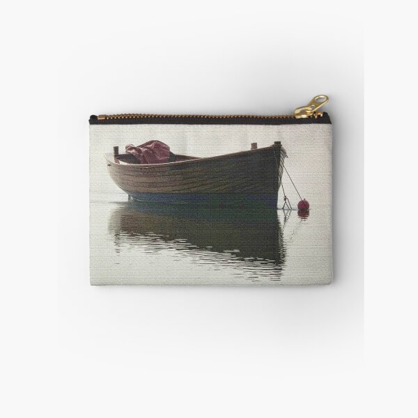Item preview, Very Misty Boat At Topsham designed and sold by lynn carter.