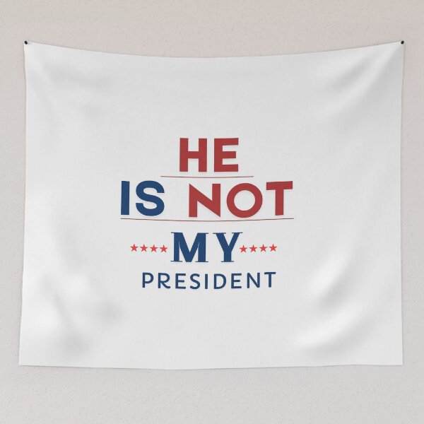 Item preview, Not My President - Funny 2024 Election Collection | Pro-Trump & Anti-Biden Designs designed and sold by designerTurker.