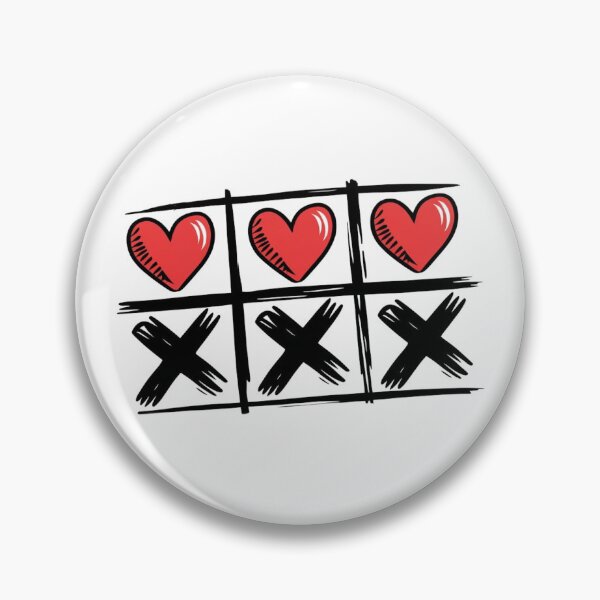 Item preview, Heart Tik Tac Toe designed and sold by Myra365Art.