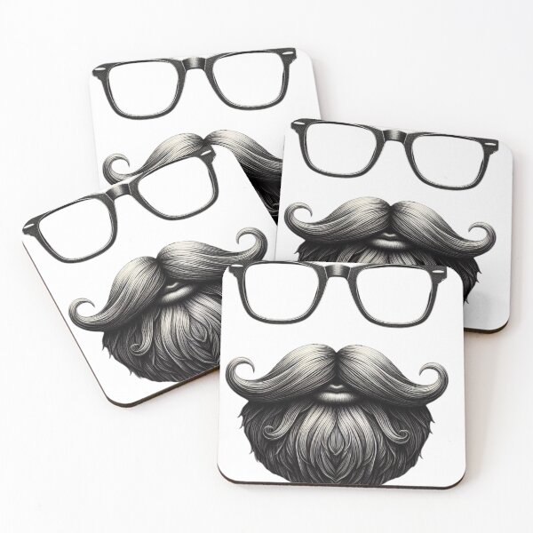Item preview, Glasses and mustaches designed and sold by Salah Naamani.