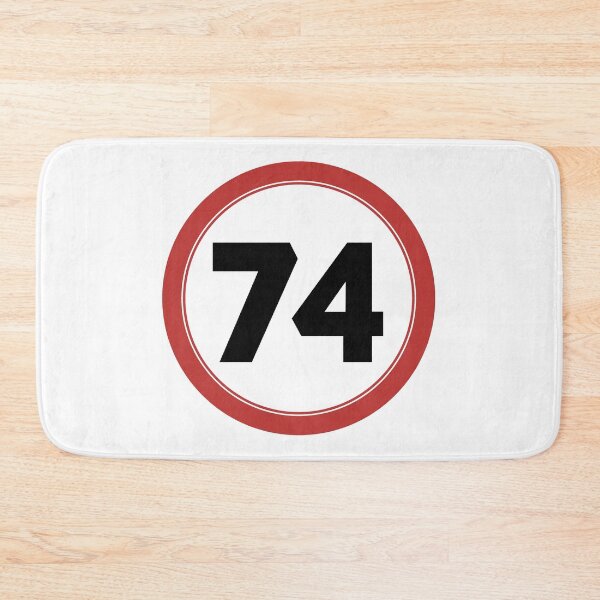 Item preview, Speed limit 74, happy 74th birthday designed and sold by Wolagno.