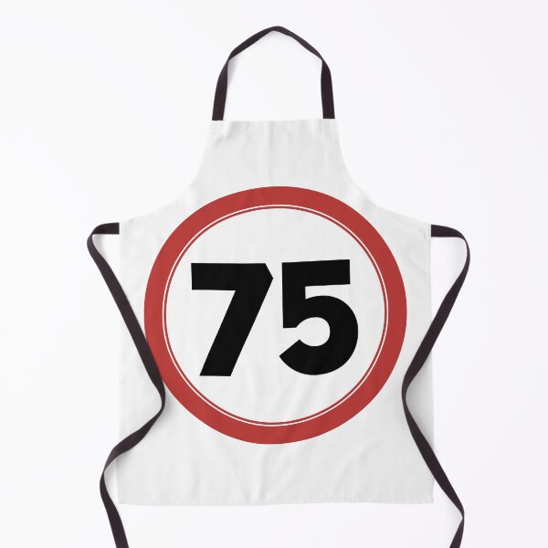 Item preview, Speed limit 75, happy 75th birthday designed and sold by Wolagno.