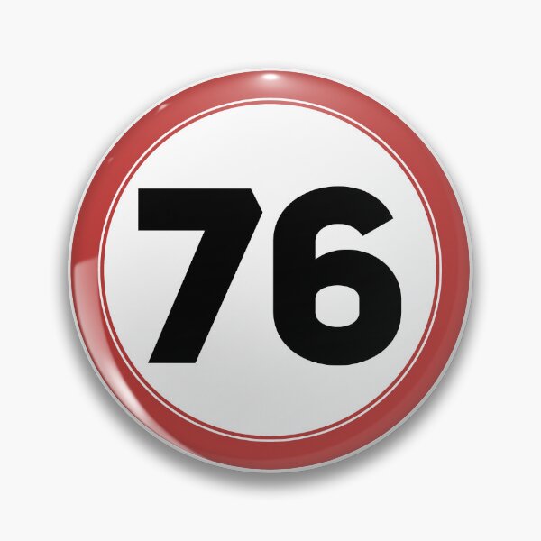 Artikelvorschau, Tempolimit bei 76, alles Gute zum 76. Geburtstag entworfen und verkauft von Wolagno.