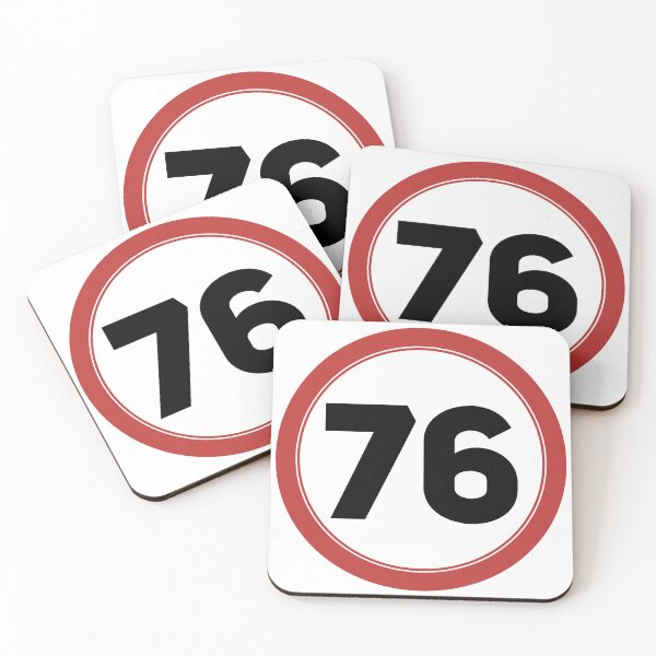 Item preview, Speed limit 76, happy 76th birthday designed and sold by Wolagno.