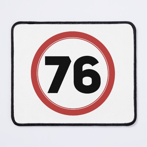 Item preview, Speed limit 76, happy 76th birthday designed and sold by Wolagno.