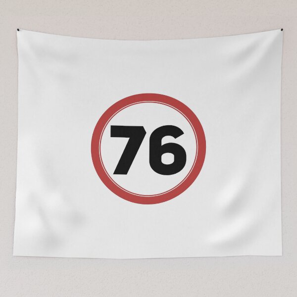 Item preview, Speed limit 76, happy 76th birthday designed and sold by Wolagno.