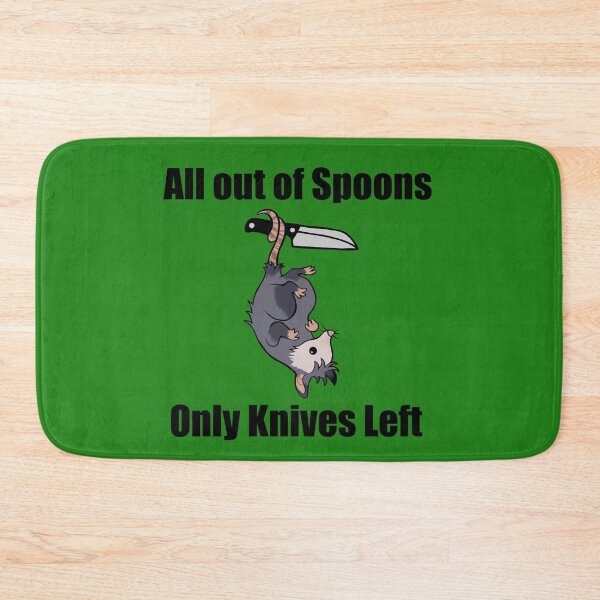 Item preview, All out of spoons only knives left (Possum) designed and sold by CaitlynConnor.