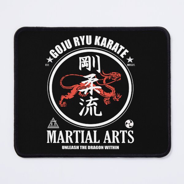Item preview, Goju-Ryu Karate Dragon - Strength and Wisdom in Kanji Style designed and sold by RetroMaritalArt.