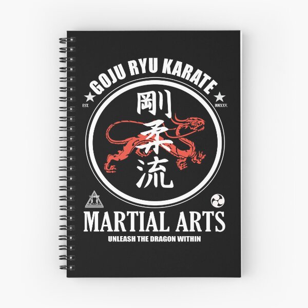 Item preview, Goju-Ryu Karate Dragon - Strength and Wisdom in Kanji Style designed and sold by RetroMaritalArt.