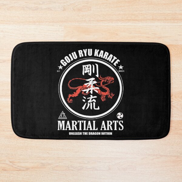 Item preview, Goju-Ryu Karate Dragon - Strength and Wisdom in Kanji Style designed and sold by RetroMaritalArt.