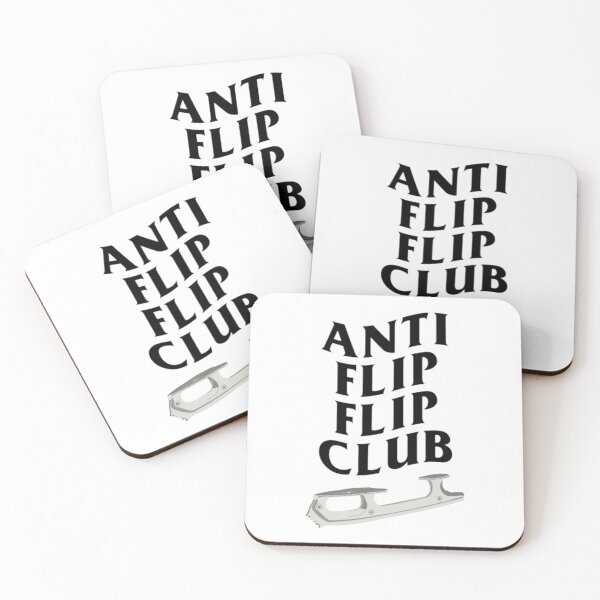 Item preview, Anti Flip Flip Club Black designed and sold by DeadIceSkating.